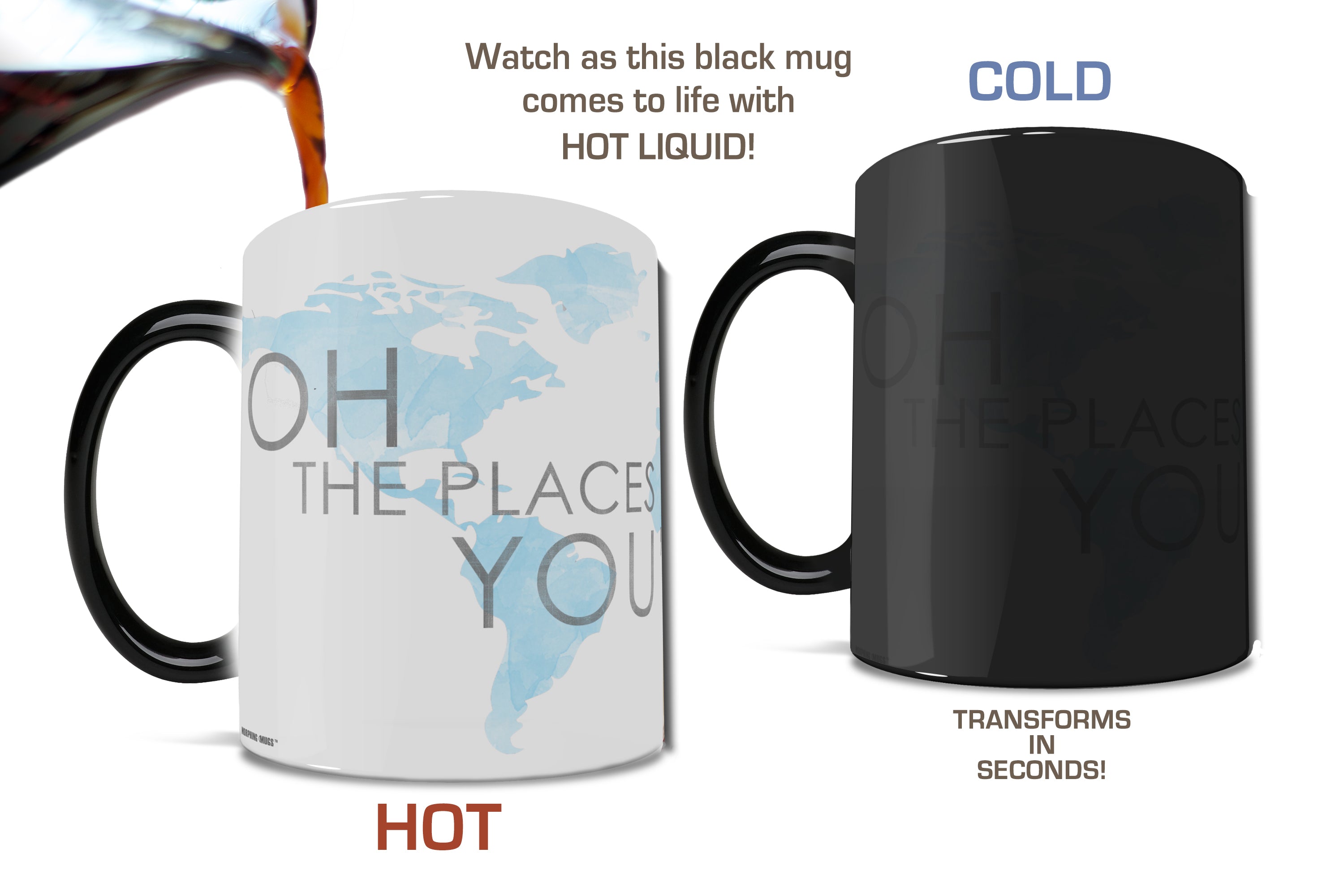 Graduation Collection (Oh The Places Youll Go) Morphing Mugs® Heat-Sensitive Mug MMUG437